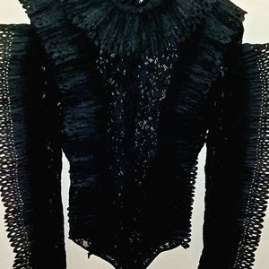 Black Lace Bodysuit
